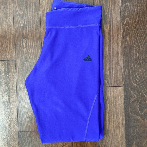 Adidas Climalite leggings in purple, S - Picture 9 of 9